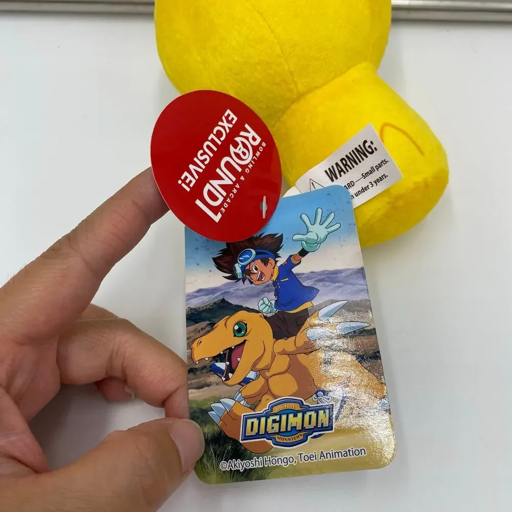 Digimon X Round One Exclusive Digimon Kokeshi Plush Agumon 6